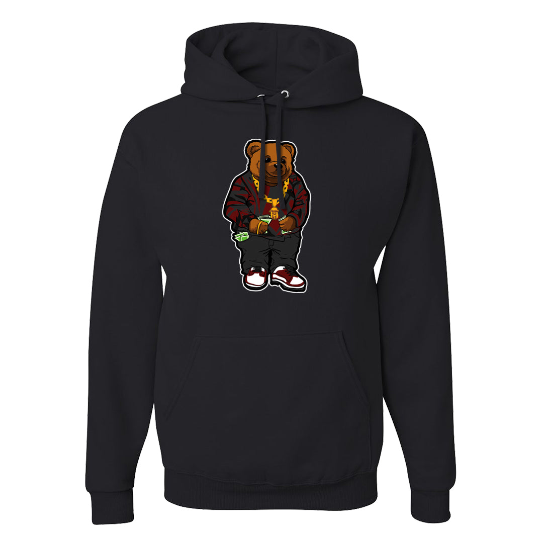 Wear Away Mid 1s Hoodie | Sweater Bear, Black