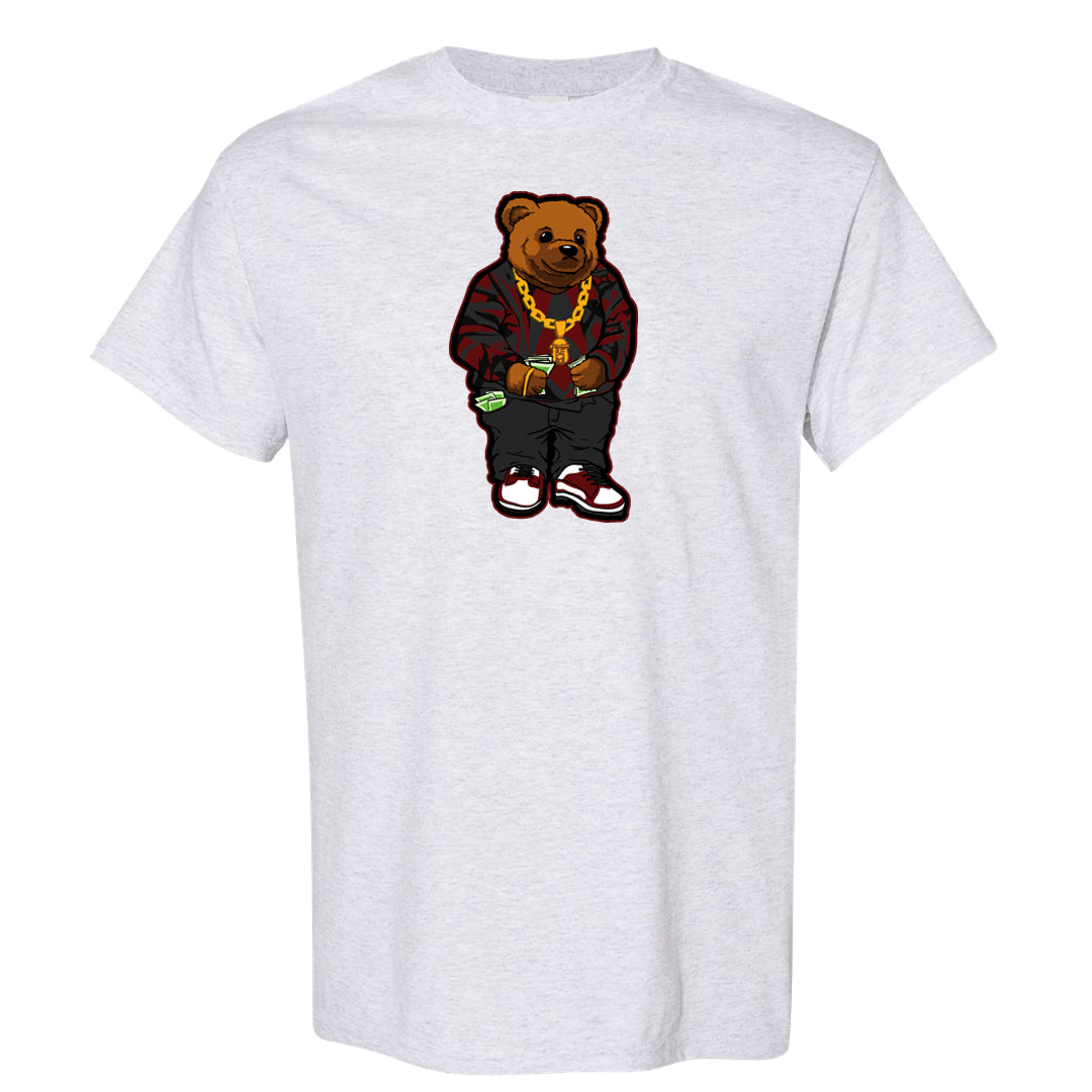 Wear Away Mid 1s T Shirt | Sweater Bear, Ash