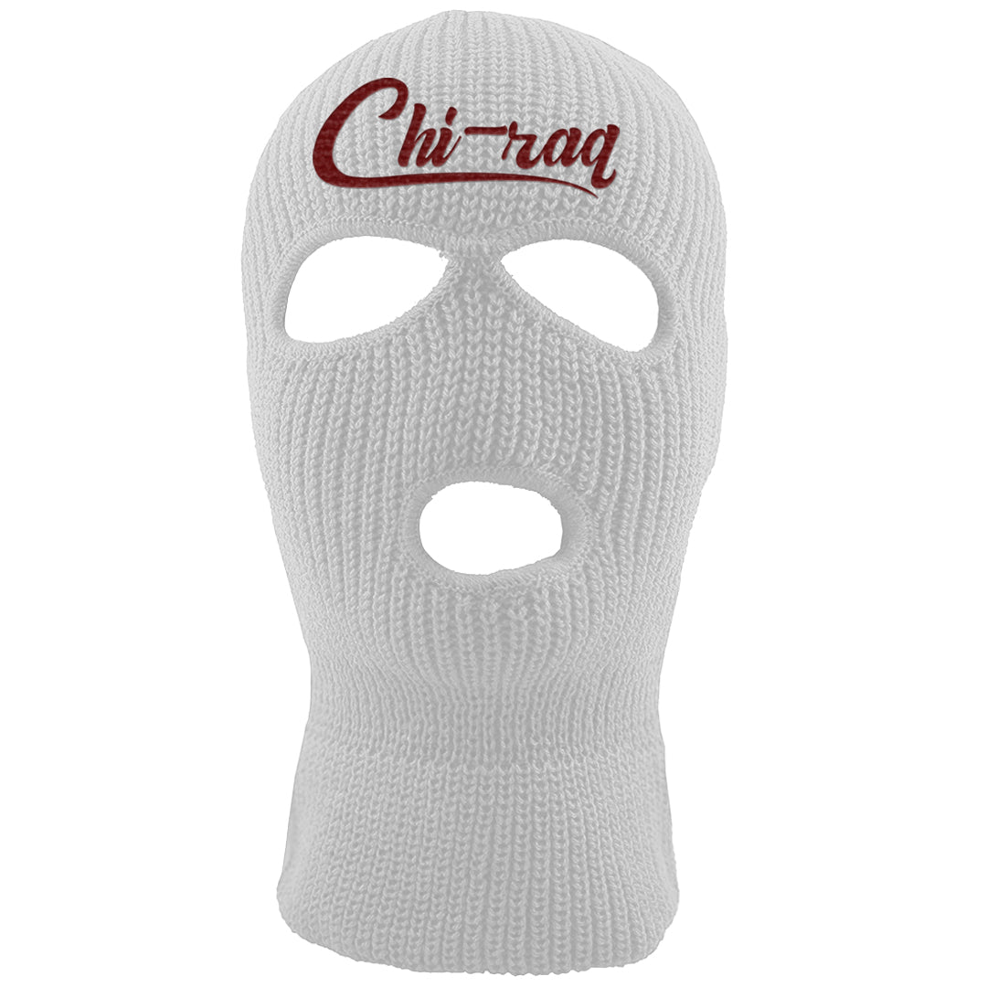 Wear Away Mid 1s Ski Mask | Chiraq, White