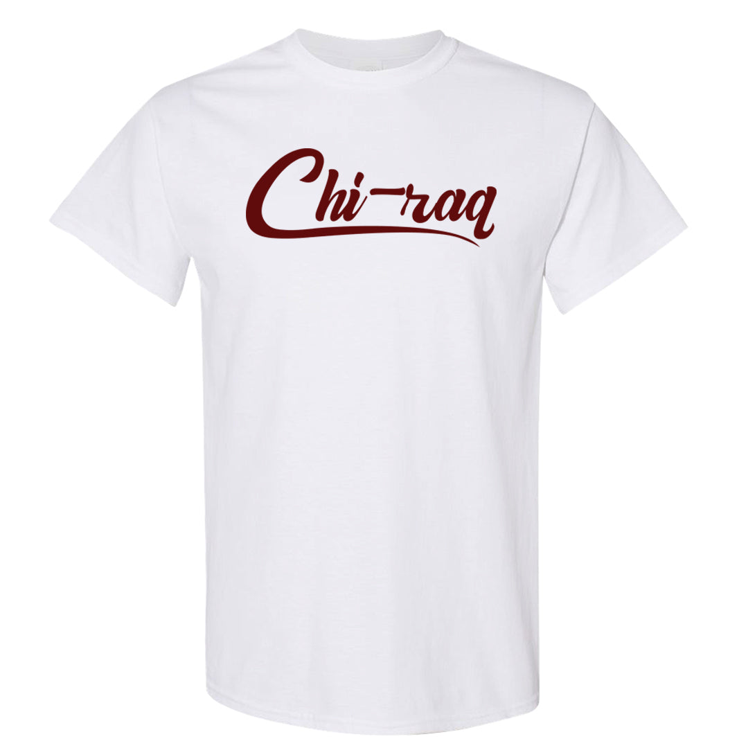 Wear Away Mid 1s T Shirt | Chiraq, White