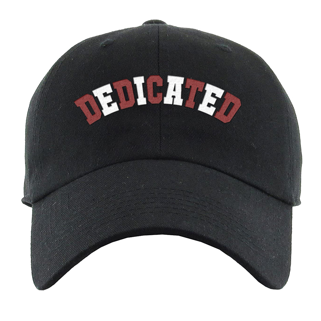 Wear Away Mid 1s Dad Hat | Dedicated, Black
