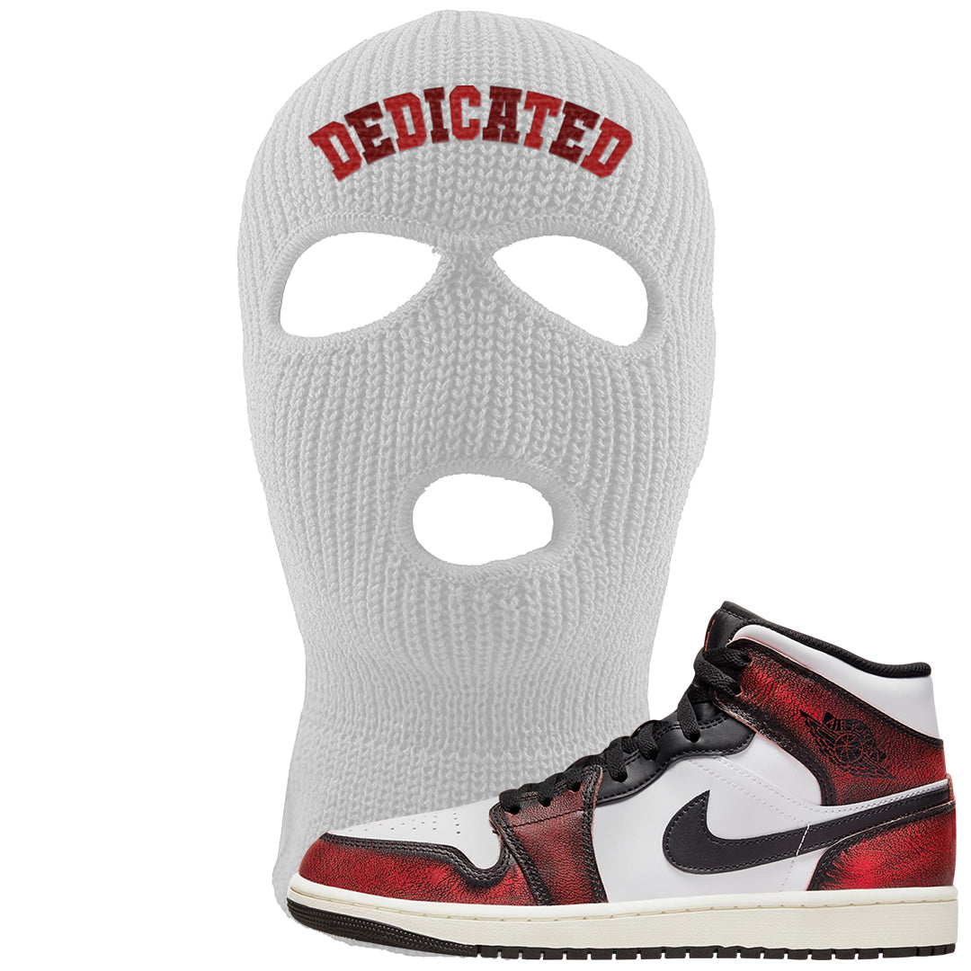 Wear Away Mid 1s Ski Mask | Dedicated, White