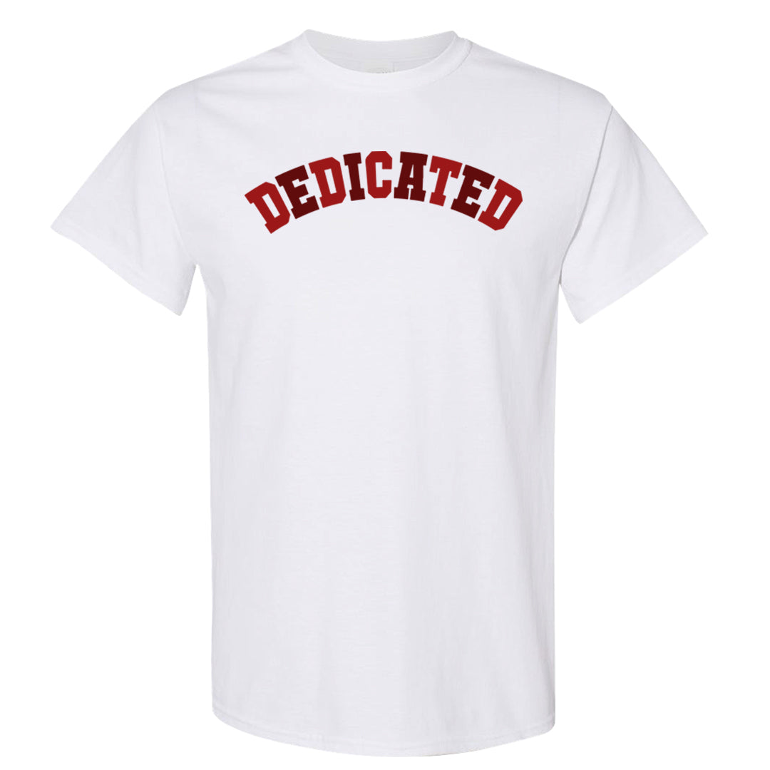 Wear Away Mid 1s T Shirt | Dedicated, White