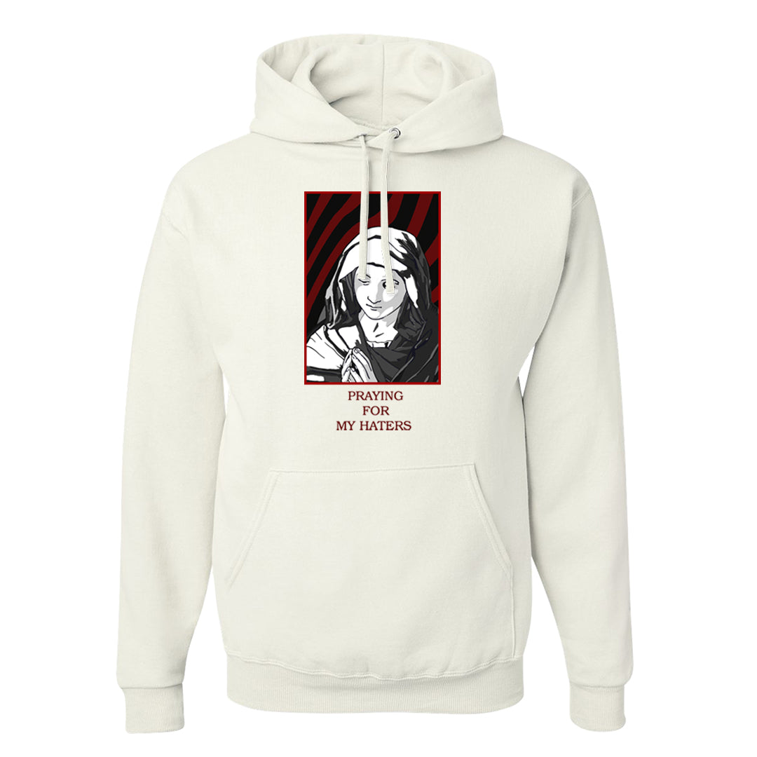 Wear Away Mid 1s Hoodie | God Told Me, White