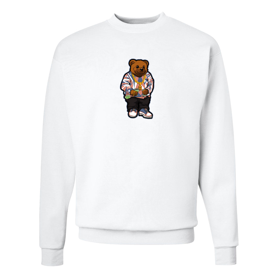 Skyline 1s Crewneck Sweatshirt | Sweater Bear, White