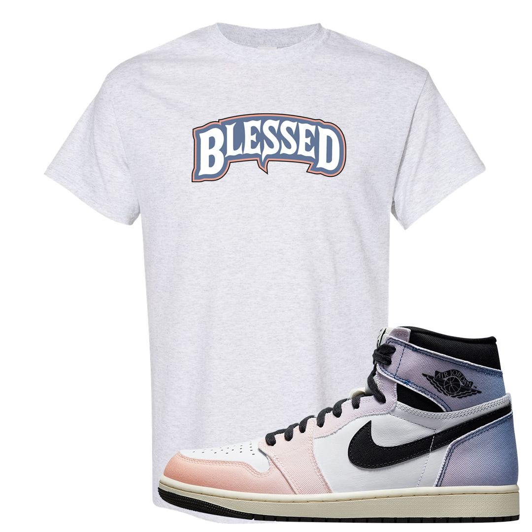 Skyline 1s T Shirt | Blessed Arch, Ash