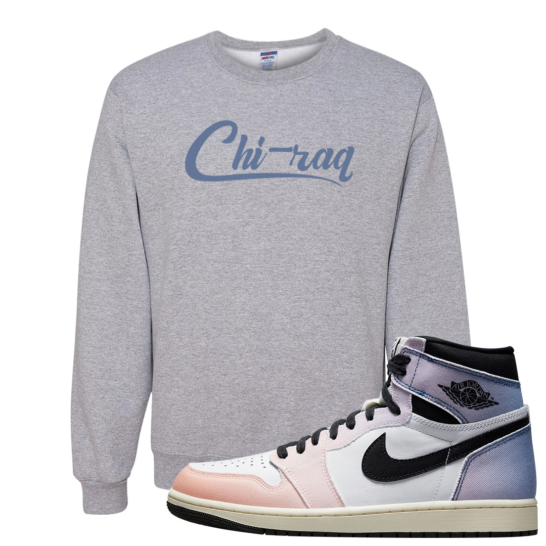 Skyline 1s Crewneck Sweatshirt | Chiraq, Ash