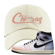 Skyline 1s Dad Hat | Chiraq, White
