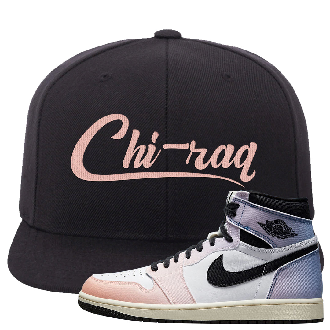 Skyline 1s Snapback Hat | Chiraq, Black