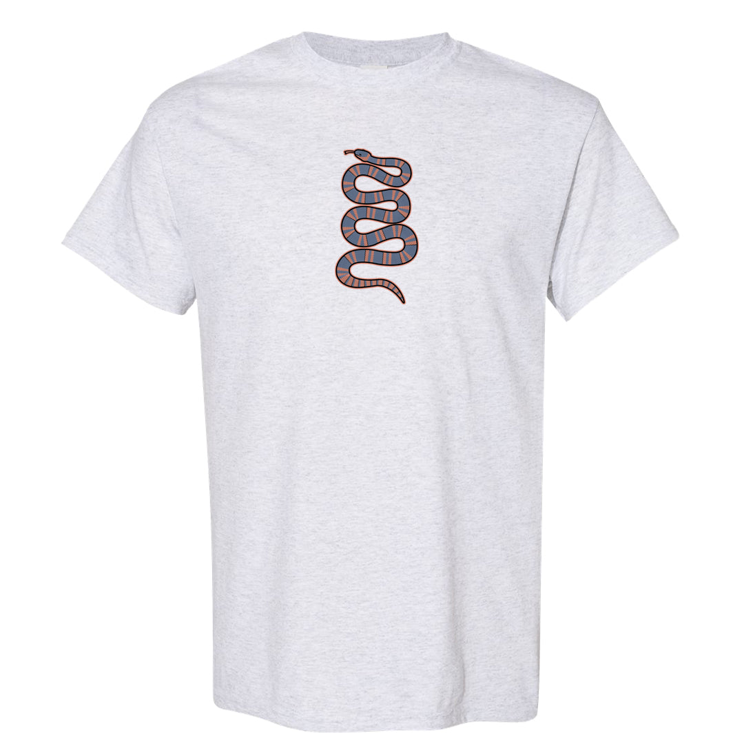 Skyline 1s T Shirt | Coiled Snake, Ash