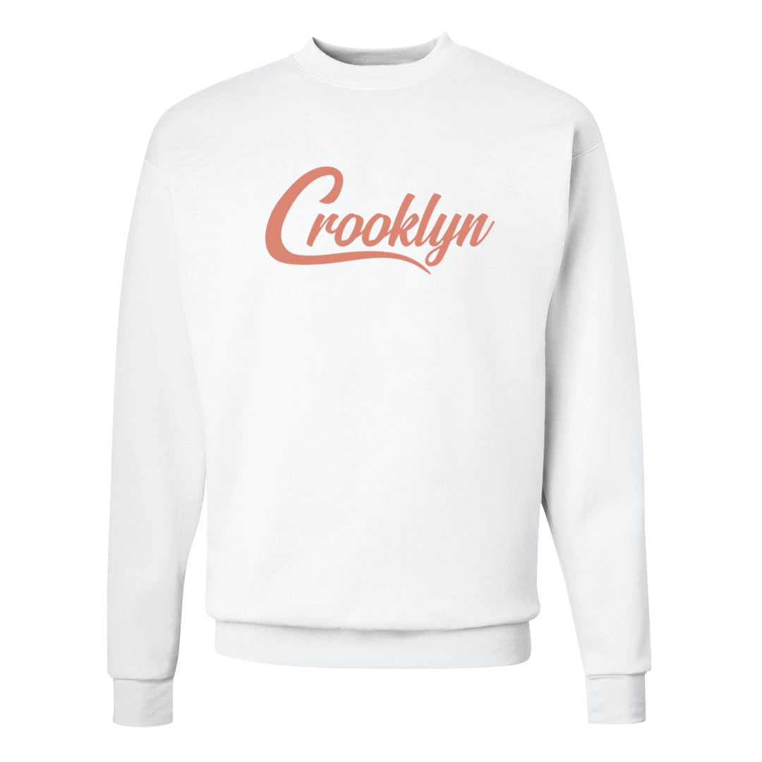 Skyline 1s Crewneck Sweatshirt | Crooklyn, White
