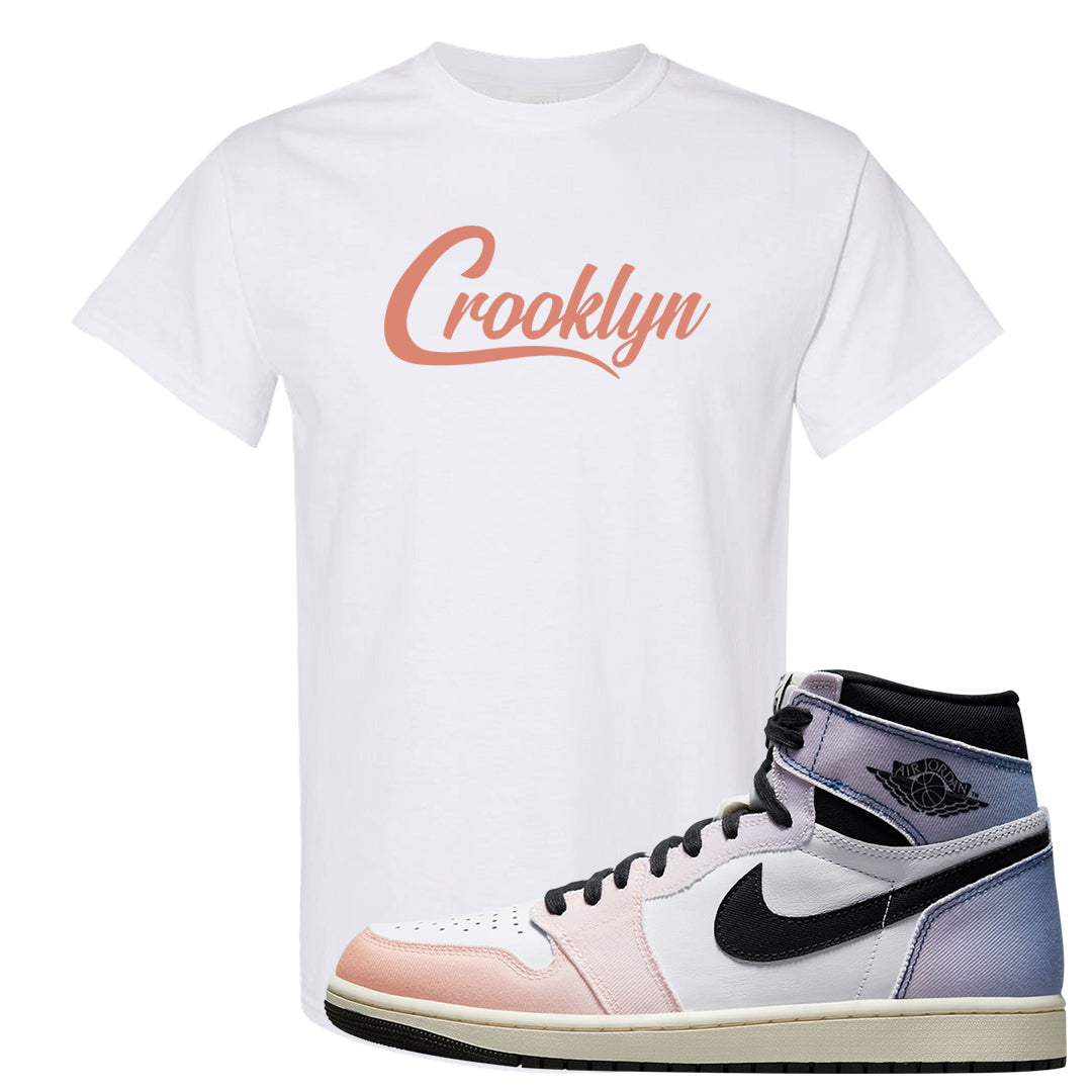 Skyline 1s T Shirt | Crooklyn, White