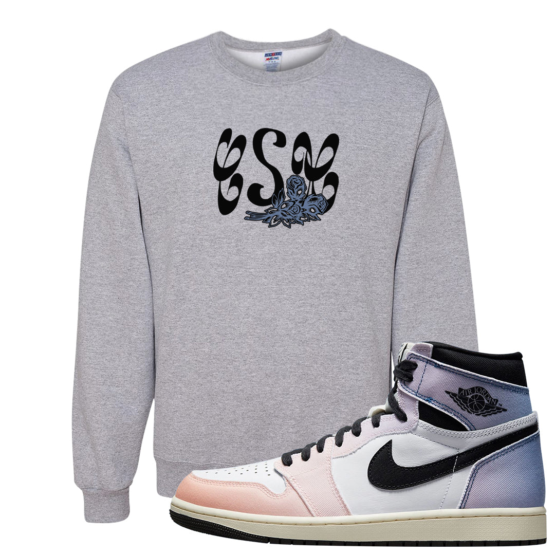 Skyline 1s Crewneck Sweatshirt | Certified Sneakerhead, Ash