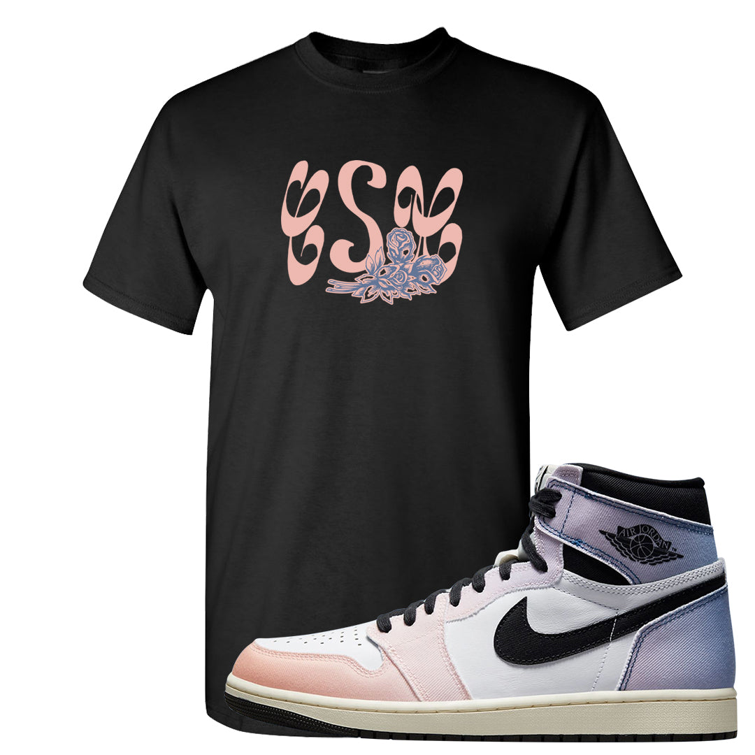 Skyline 1s T Shirt | Certified Sneakerhead, Black
