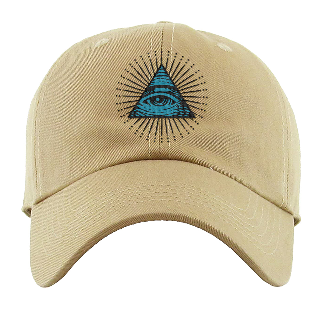 Salt Lake City Elevate 1s Dad Hat | All Seeing Eye, Khaki