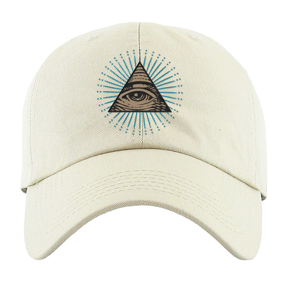 Salt Lake City Elevate 1s Dad Hat | All Seeing Eye, White