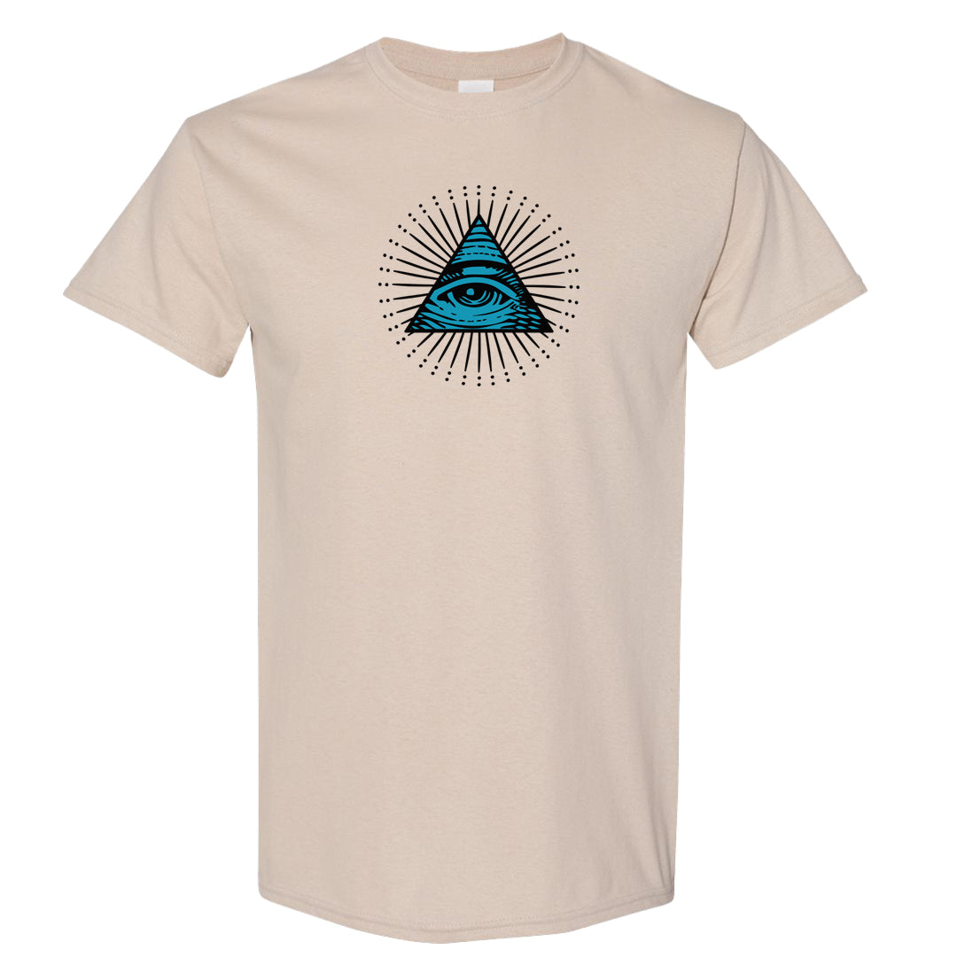 Salt Lake City Elevate 1s T Shirt | All Seeing Eye, Sand