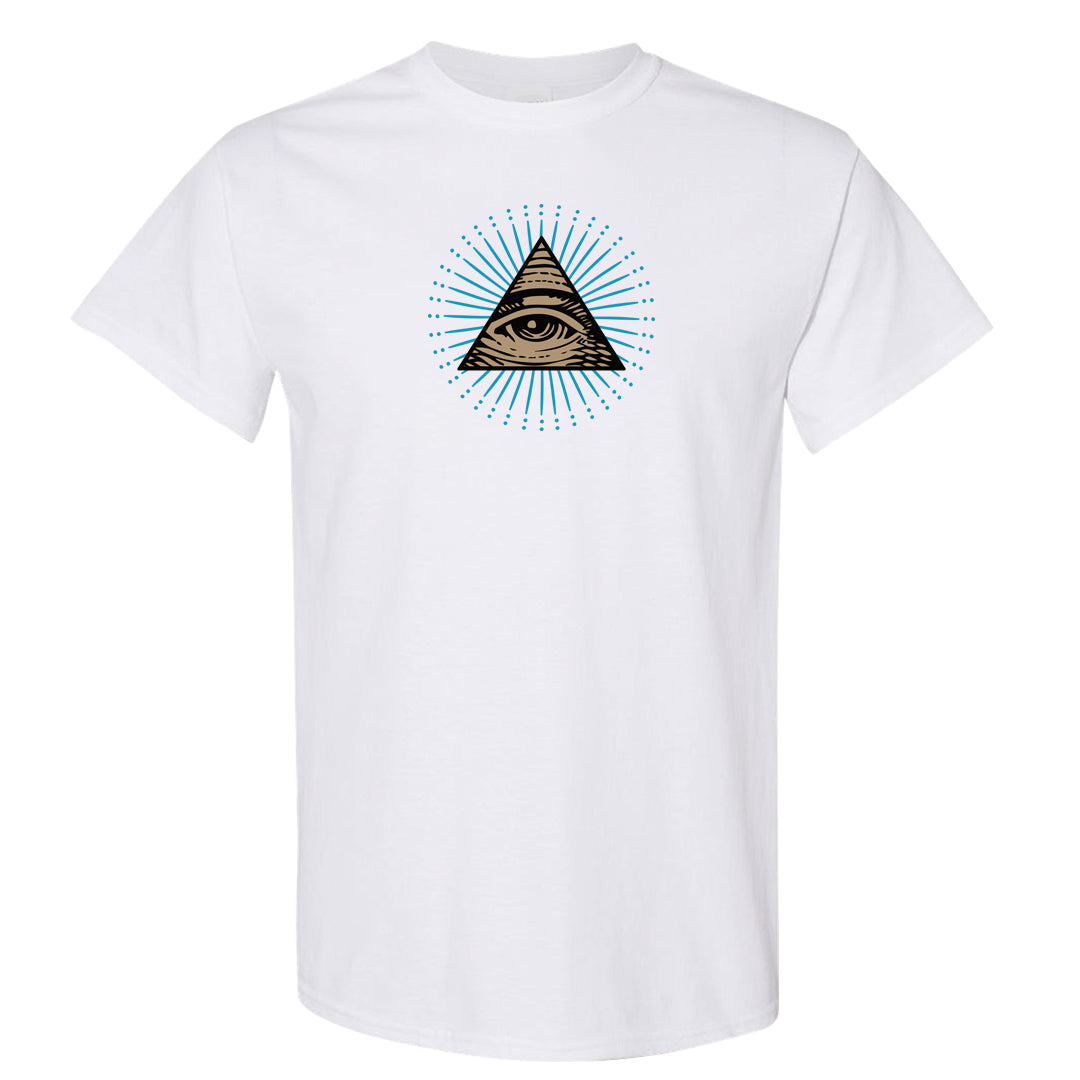 Salt Lake City Elevate 1s T Shirt | All Seeing Eye, White
