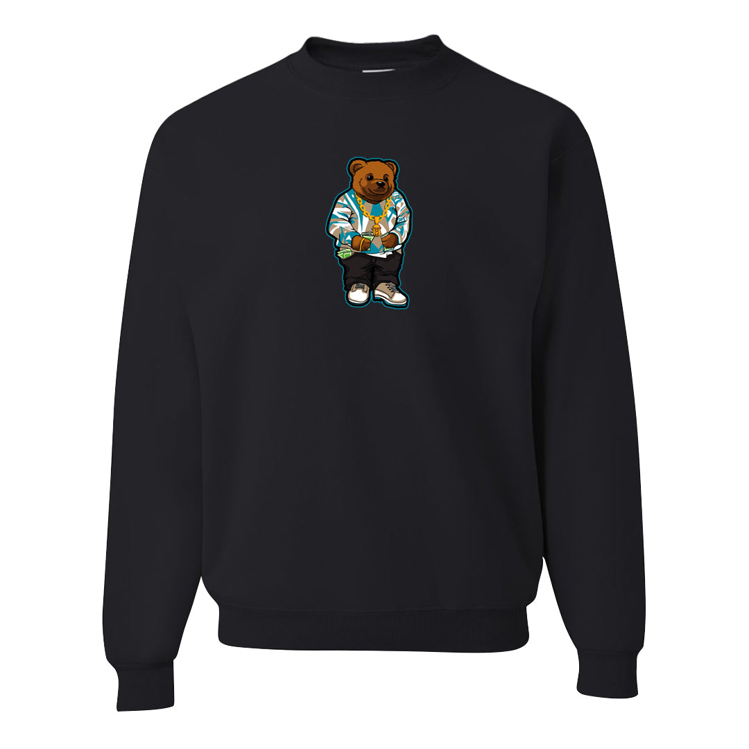 Salt Lake City Elevate 1s Crewneck Sweatshirt | Sweater Bear, Black