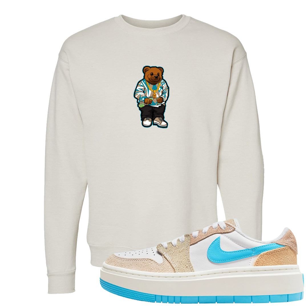 Salt Lake City Elevate 1s Crewneck Sweatshirt | Sweater Bear, Sand