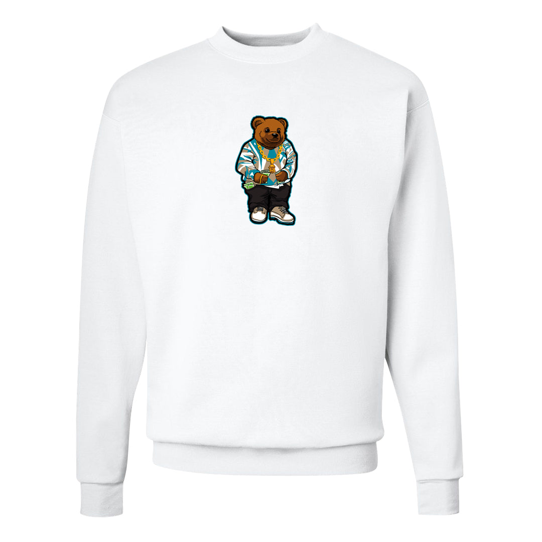 Salt Lake City Elevate 1s Crewneck Sweatshirt | Sweater Bear, White