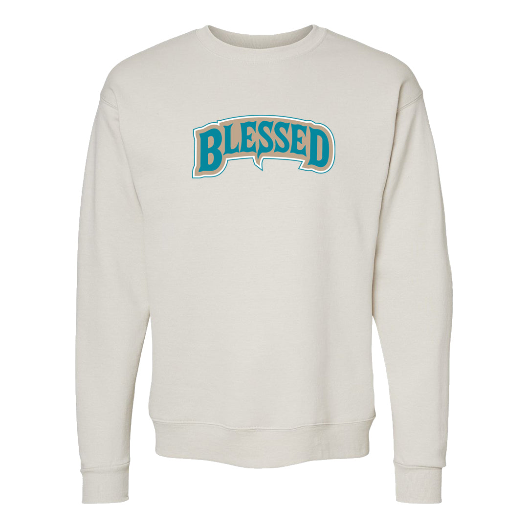Salt Lake City Elevate 1s Crewneck Sweatshirt | Blessed Arch, Sand