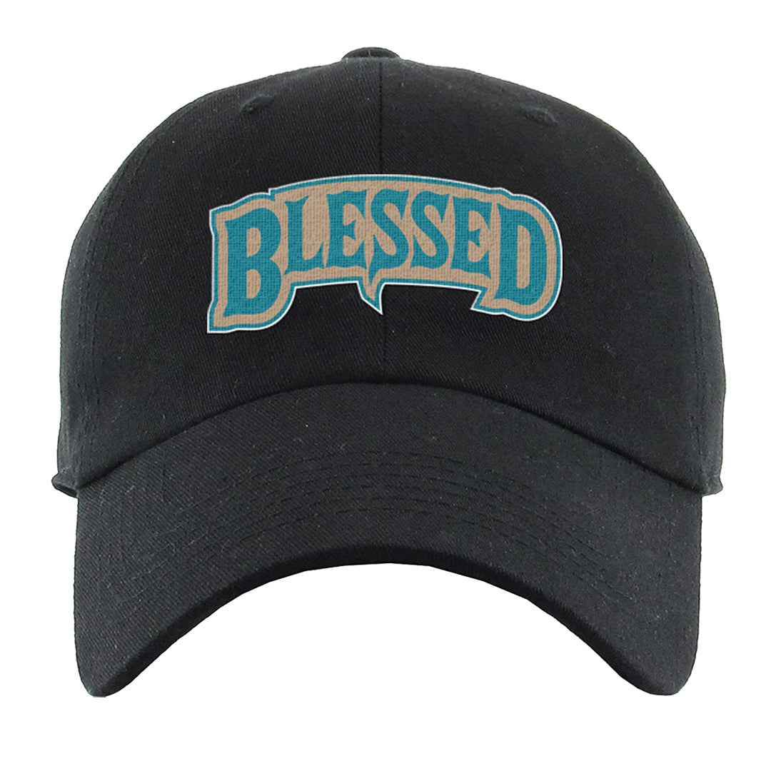 Salt Lake City Elevate 1s Dad Hat | Blessed Arch, Black