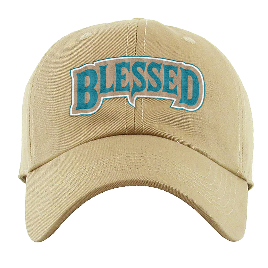 Salt Lake City Elevate 1s Dad Hat | Blessed Arch, Khaki