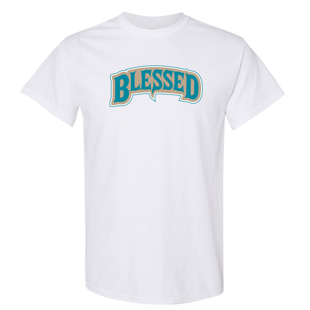 Salt Lake City Elevate 1s T Shirt | Blessed Arch, White