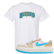 Salt Lake City Elevate 1s T Shirt | Blessed Arch, White
