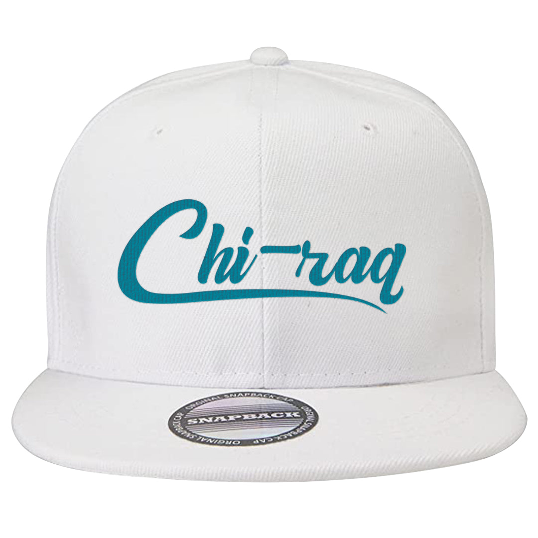 Salt Lake City Elevate 1s Snapback Hat | Chiraq, White