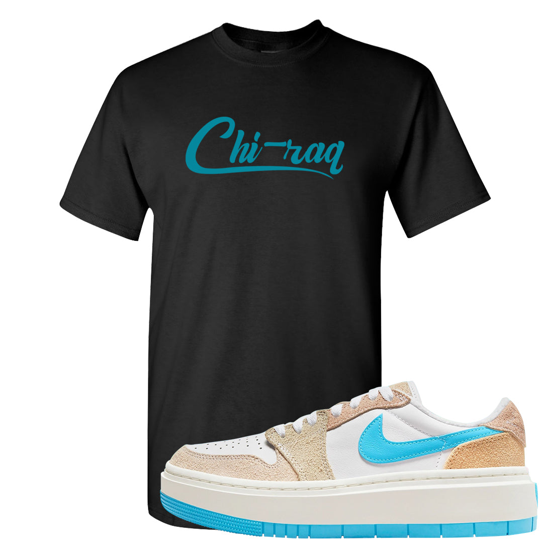 Salt Lake City Elevate 1s T Shirt | Chiraq, Black