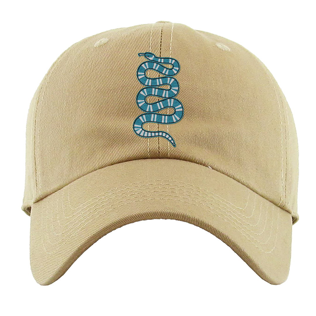 Salt Lake City Elevate 1s Dad Hat | Coiled Snake, Khaki