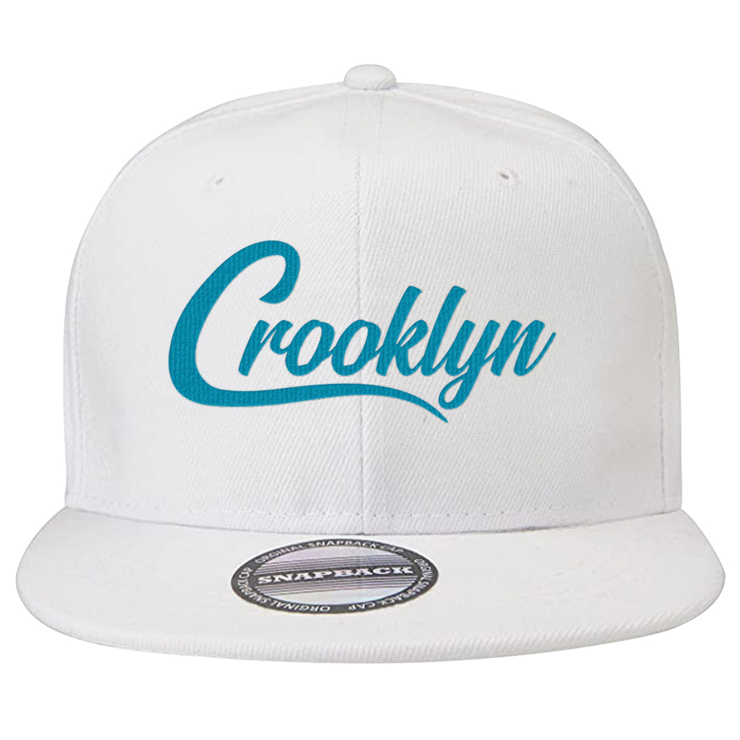 Salt Lake City Elevate 1s Snapback Hat | Crooklyn, White
