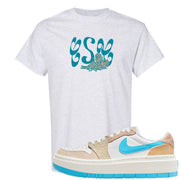 Salt Lake City Elevate 1s T Shirt | Certified Sneakerhead, Ash