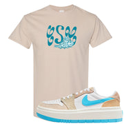 Salt Lake City Elevate 1s T Shirt | Certified Sneakerhead, Sand