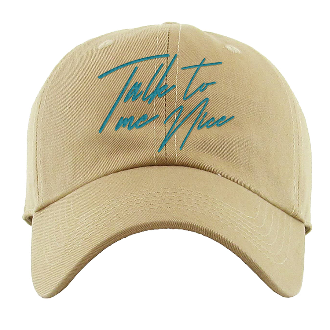 Salt Lake City Elevate 1s Dad Hat | Talk To Me Nice, Khaki