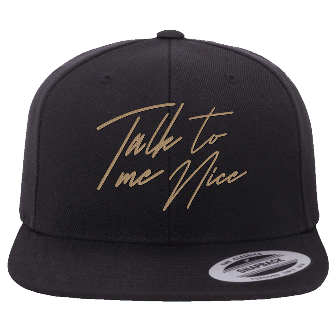 Salt Lake City Elevate 1s Snapback Hat | Talk To Me Nice, Black