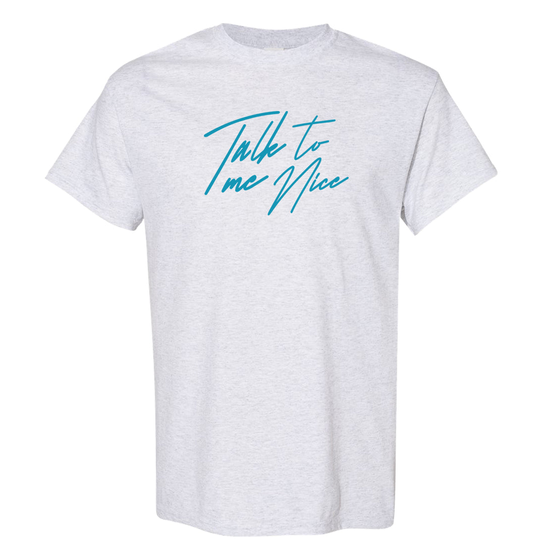Salt Lake City Elevate 1s T Shirt | Talk To Me Nice, Ash