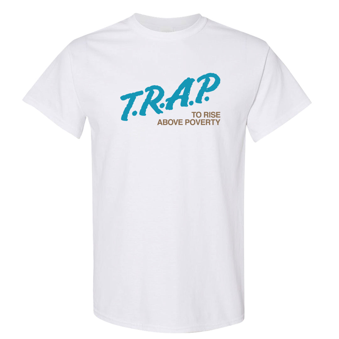 Salt Lake City Elevate 1s T Shirt | Trap To Rise Above Poverty, White