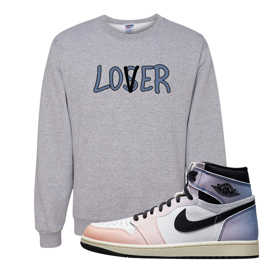 Skyline 1s Crewneck Sweatshirt | Lover, Ash