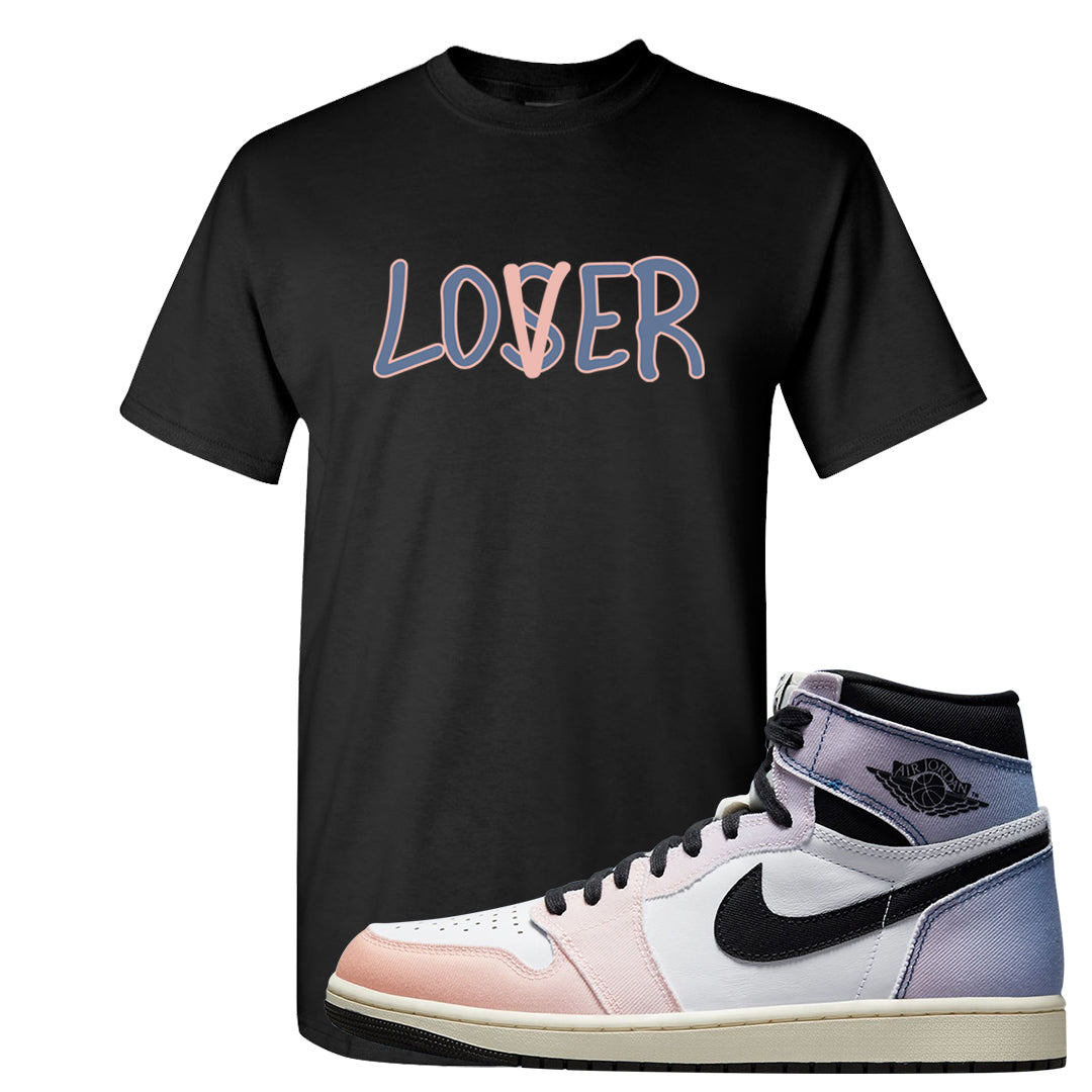 Skyline 1s T Shirt | Lover, Black