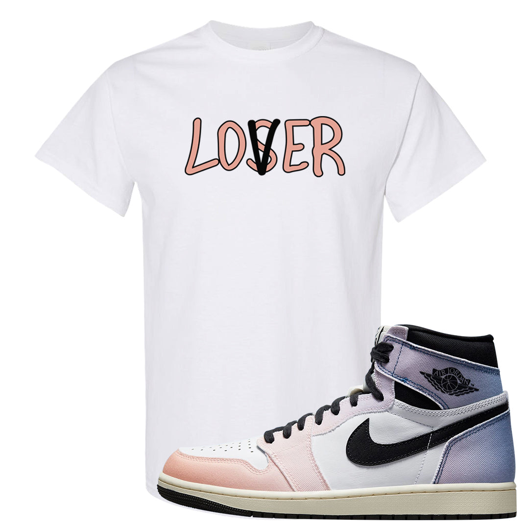 Skyline 1s T Shirt | Lover, White