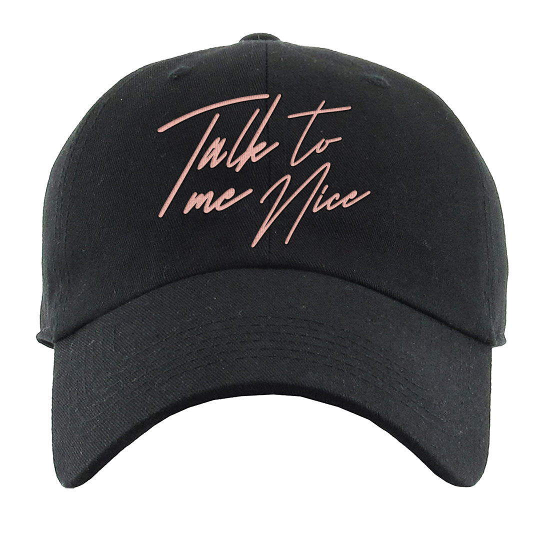 Skyline 1s Dad Hat | Talk To Me Nice, Black