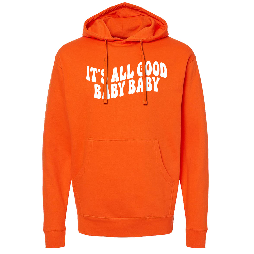 Starfish High 1s Hoodie | All Good Baby, Orange