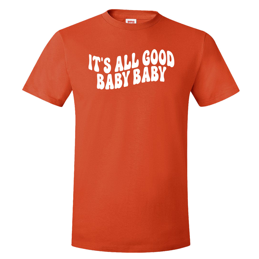 Starfish High 1s T Shirt | All Good Baby, Orange