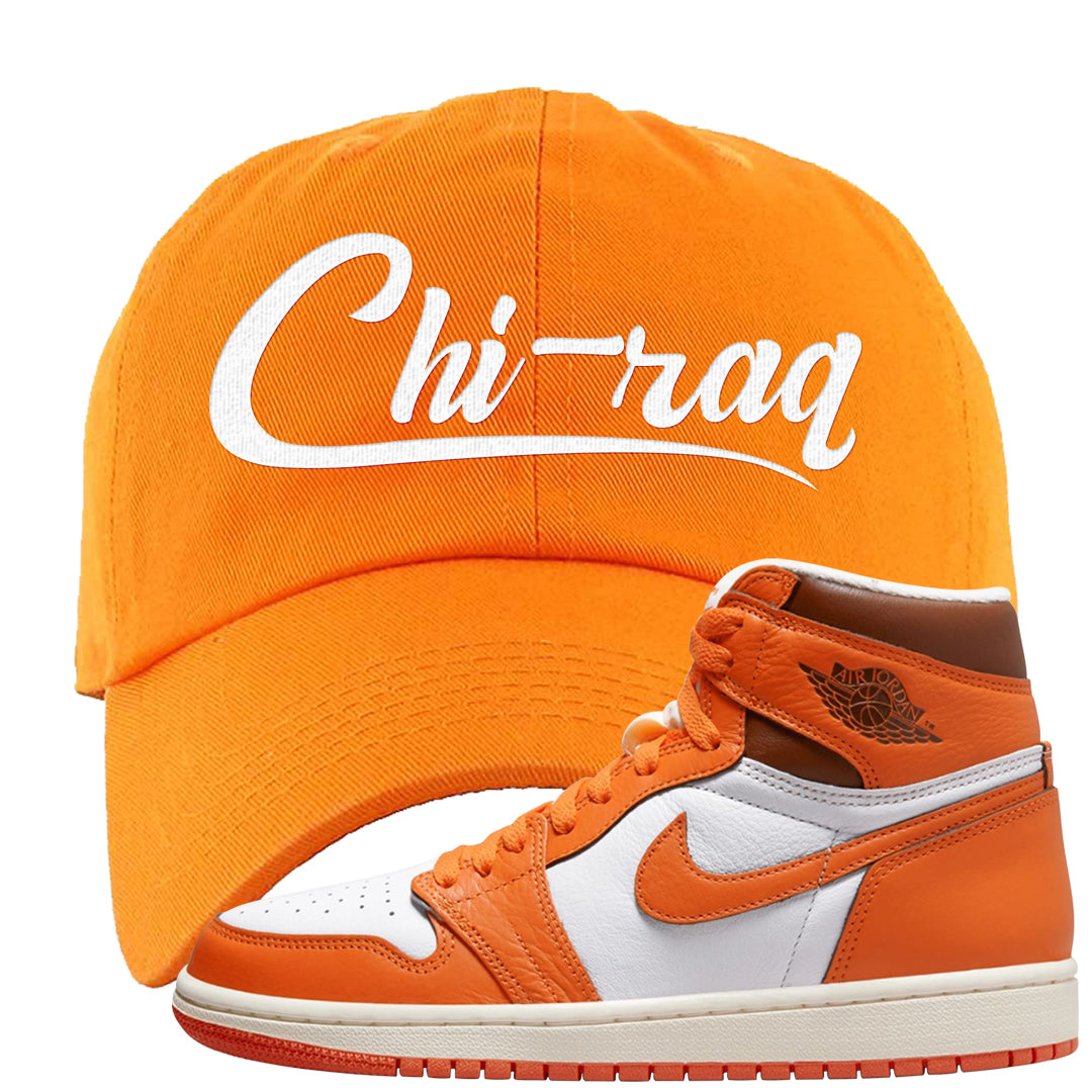 Starfish High 1s Dad Hat | Chiraq, Orange