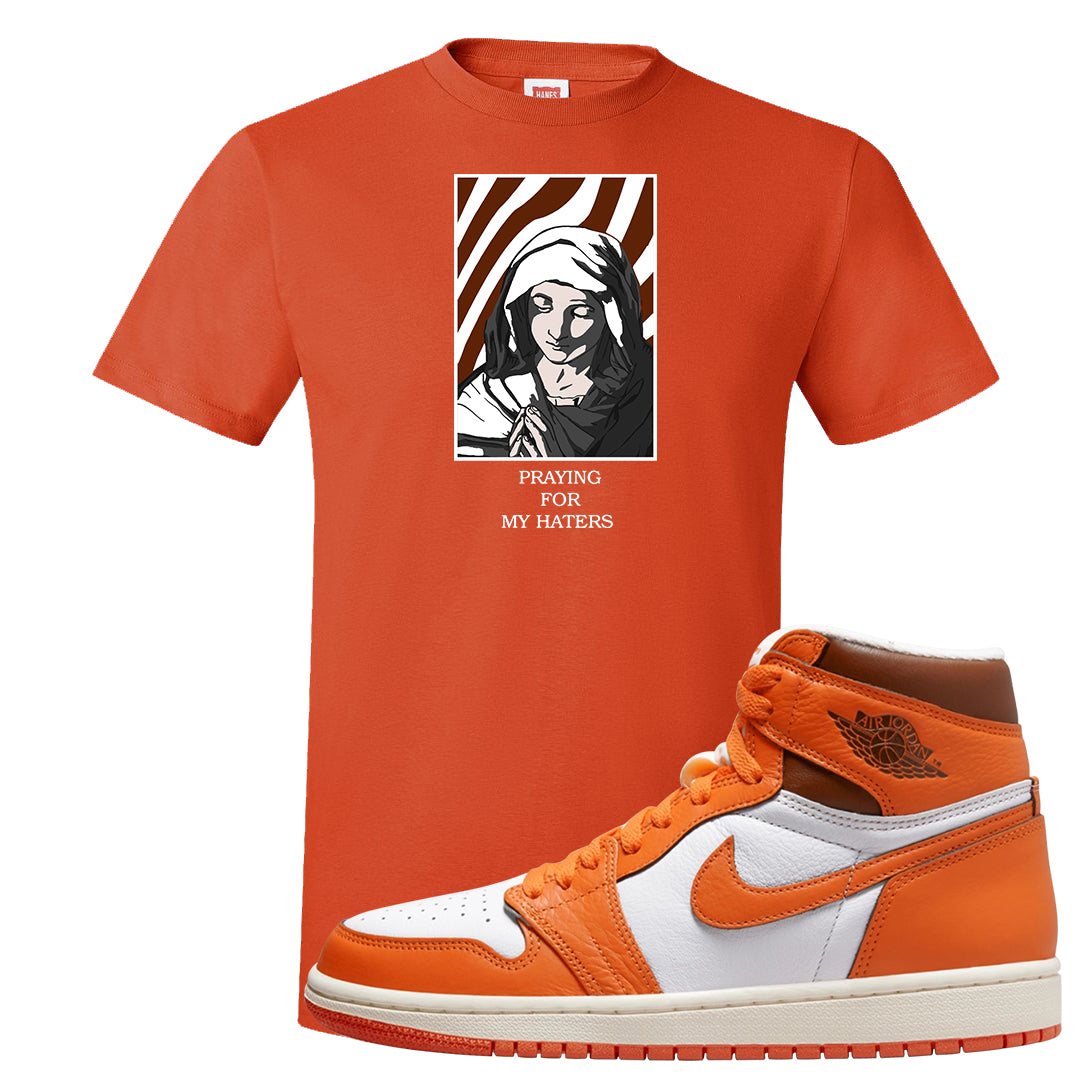 Starfish High 1s T Shirt | God  Told Me, Orange