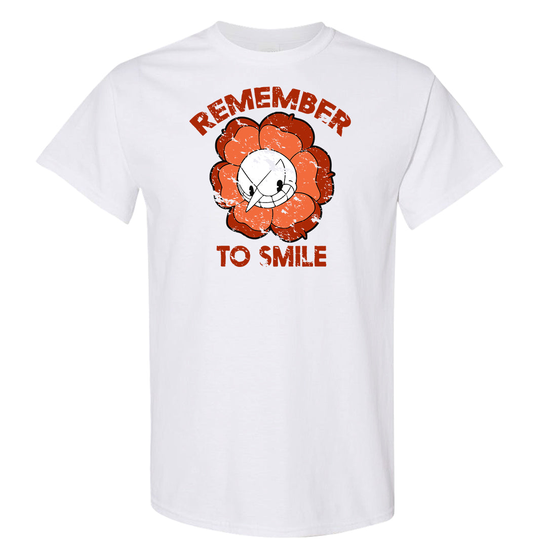 Starfish High 1s T Shirt | Remember To Smile, White