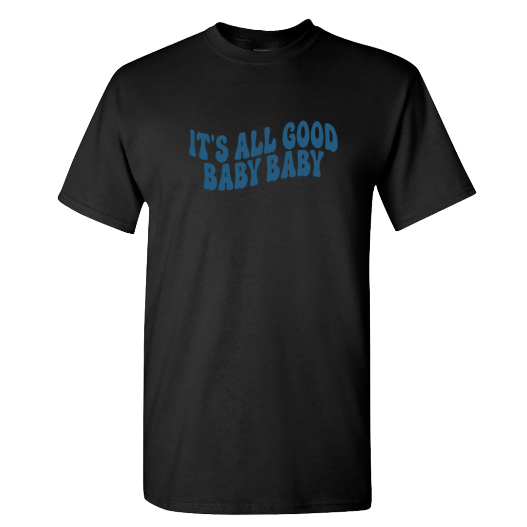 True Blue 1s T Shirt | All Good Baby, Black